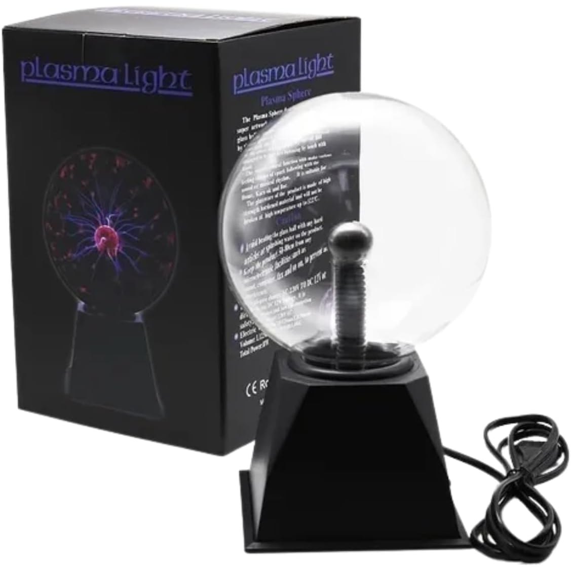 Abajur Plasma Bola Light 1W de Led 110V