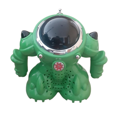Aparelho Robô Tocador de Som - VERDE