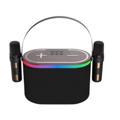 Caixa de Som Bluetooth Portátil com Microfones