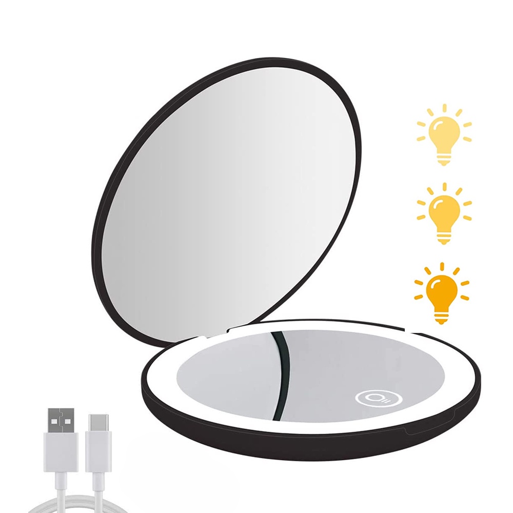 Espelho LED para Maquiagem Portátil