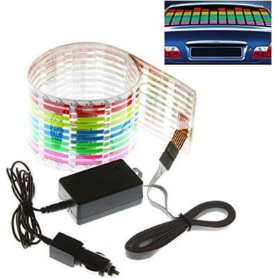 Iluminação Rítmica Para Vidro De Carro