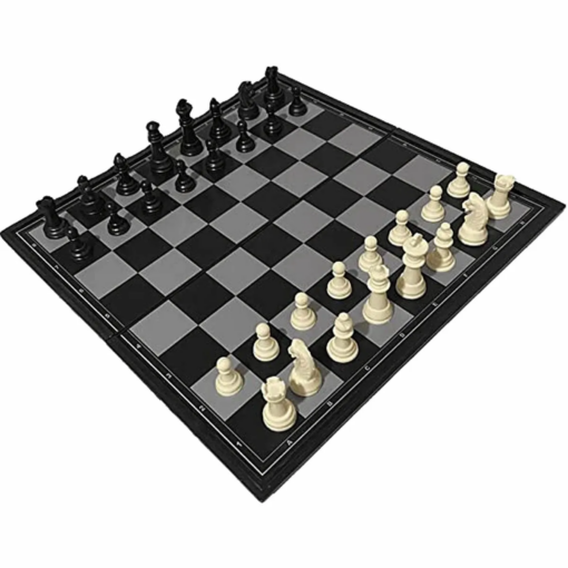 Jogo de Xadrez de Plástico