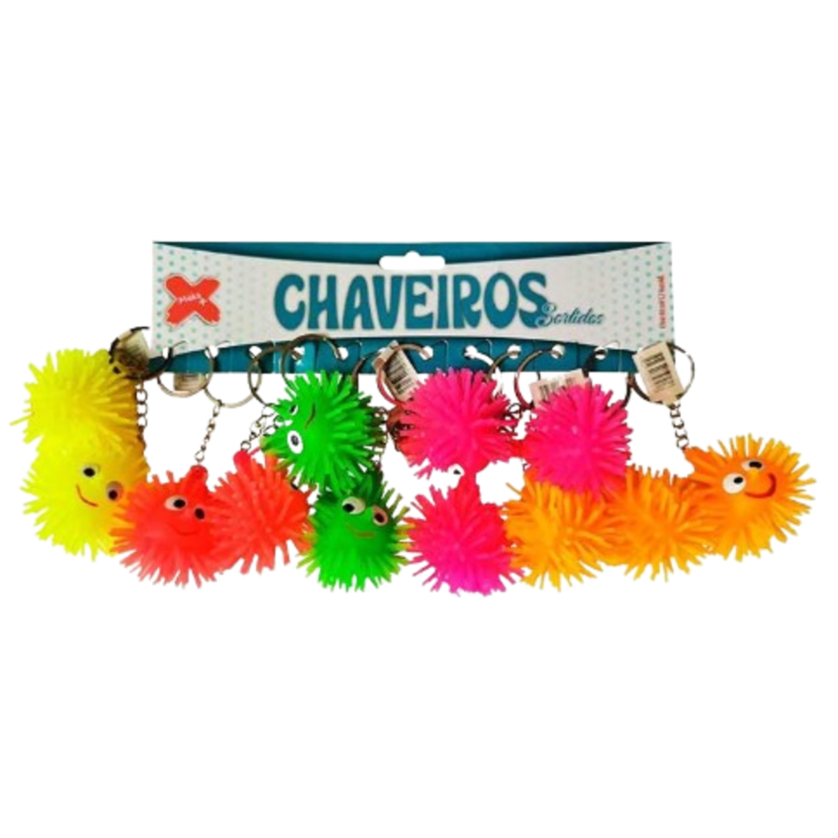 Kit 12 Chaveiros - Bichinhos que Pisca