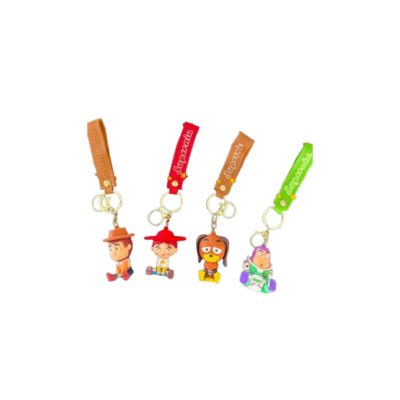 Kit 12 Chaveiros Emborrachados Toy Story
