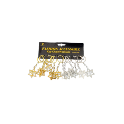 Kit 12 Chaveiros Estrelas