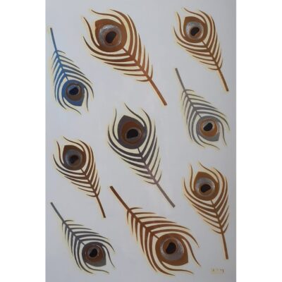 Kit 12 Tatuagens Fake Adesiva Temporária - Modelo 2