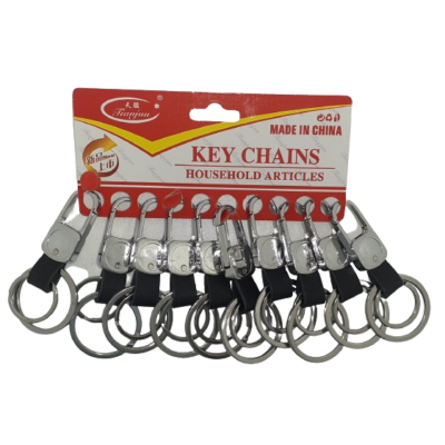 Kit com 10 Chaveiros de Metal