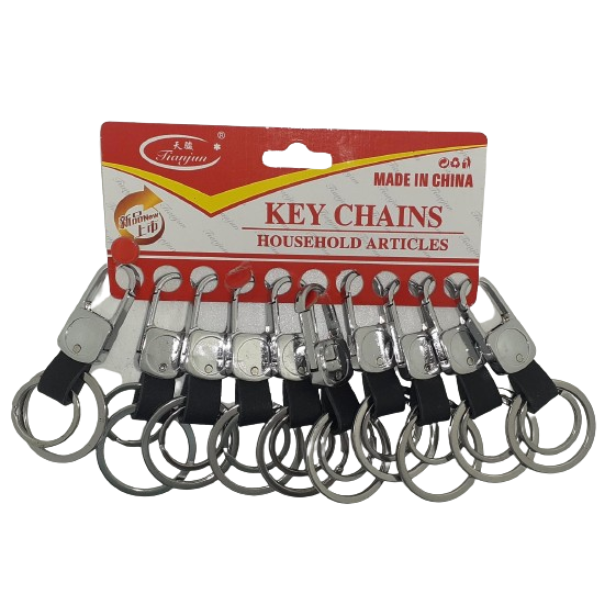 Kit com 10 Chaveiros de Metal
