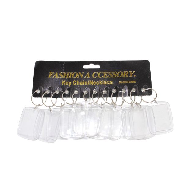 Kit com 12 Chaveiros para colocar fotos