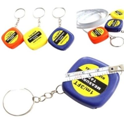 Kit com 12 Chaveiros Trena 1M