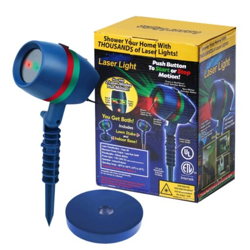 Luminária de Jardim Laser Night Estrelas