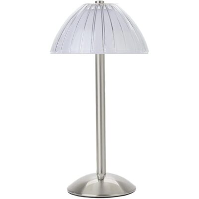 Luminária de LED sem Fio 30CM com sensor de toque - Prata