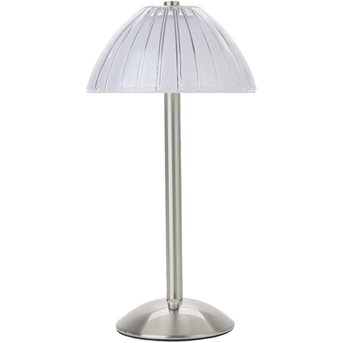 Luminária de LED sem Fio 30CM com sensor de toque - Prata