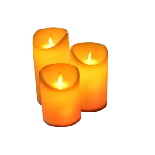 Luminária de LED Vela