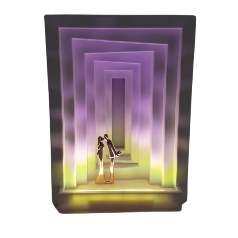 Luminária de Mesa 3W, 4000K/3200K - Versão Casal