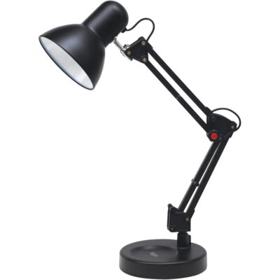 Luminária de Mesa Bi Volt E27 Max 60W AC 230V - 50HZ - PRETO