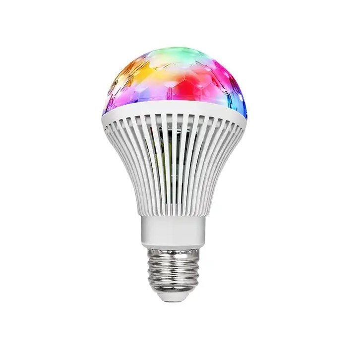 Luminária Giratória LED Colorida RGB BI VOLT