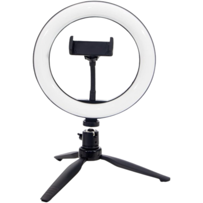 Luminária Ring com Tripé 8 Polegadas