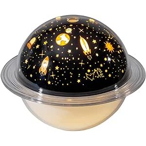 Luminária Umidificador 250ml, 2.5W, 5V - Versão Espaço
