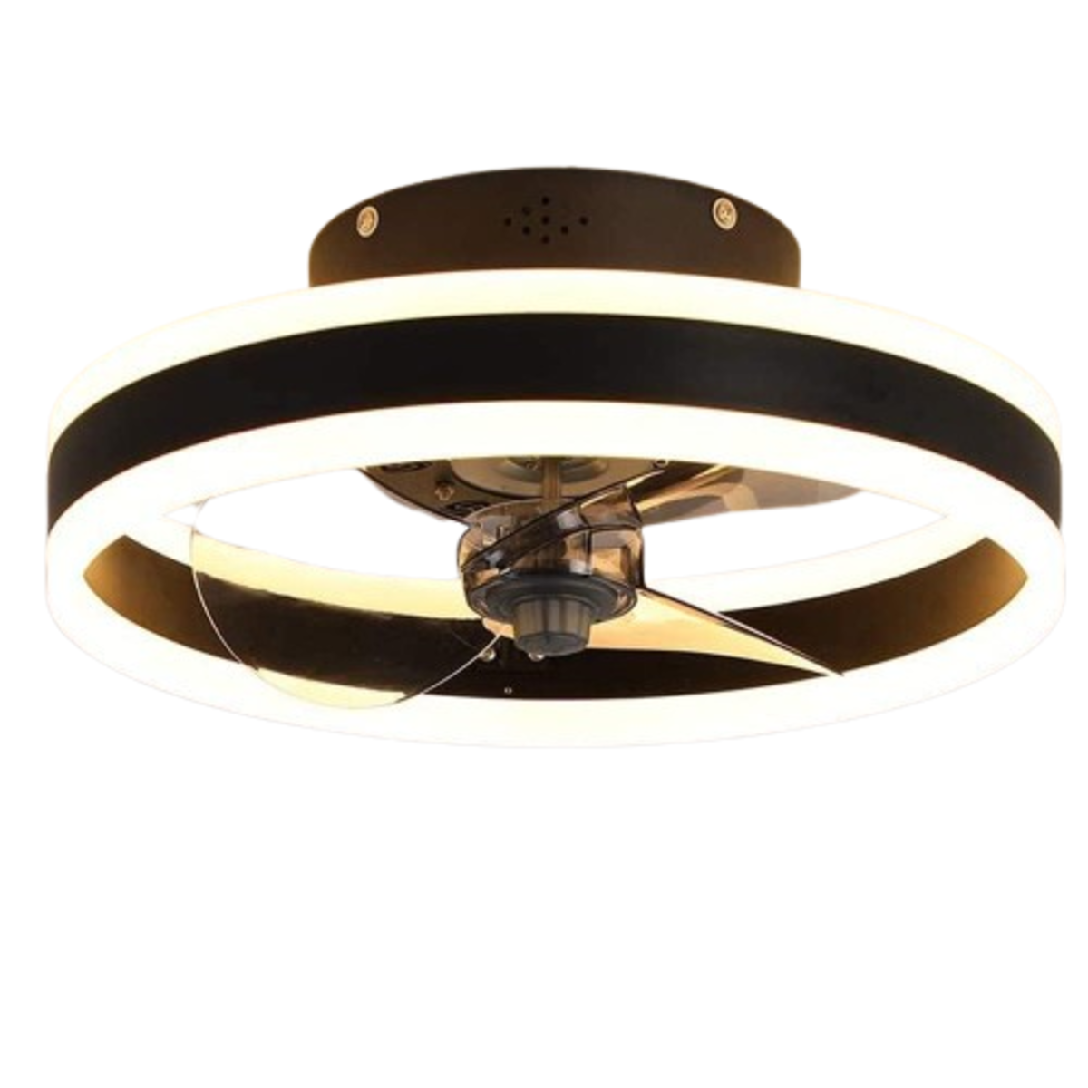 Luminária Ventilador de Teto 110V - PRETO