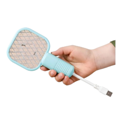 Mini Raquete Eletrica para Insetos 1W USB
