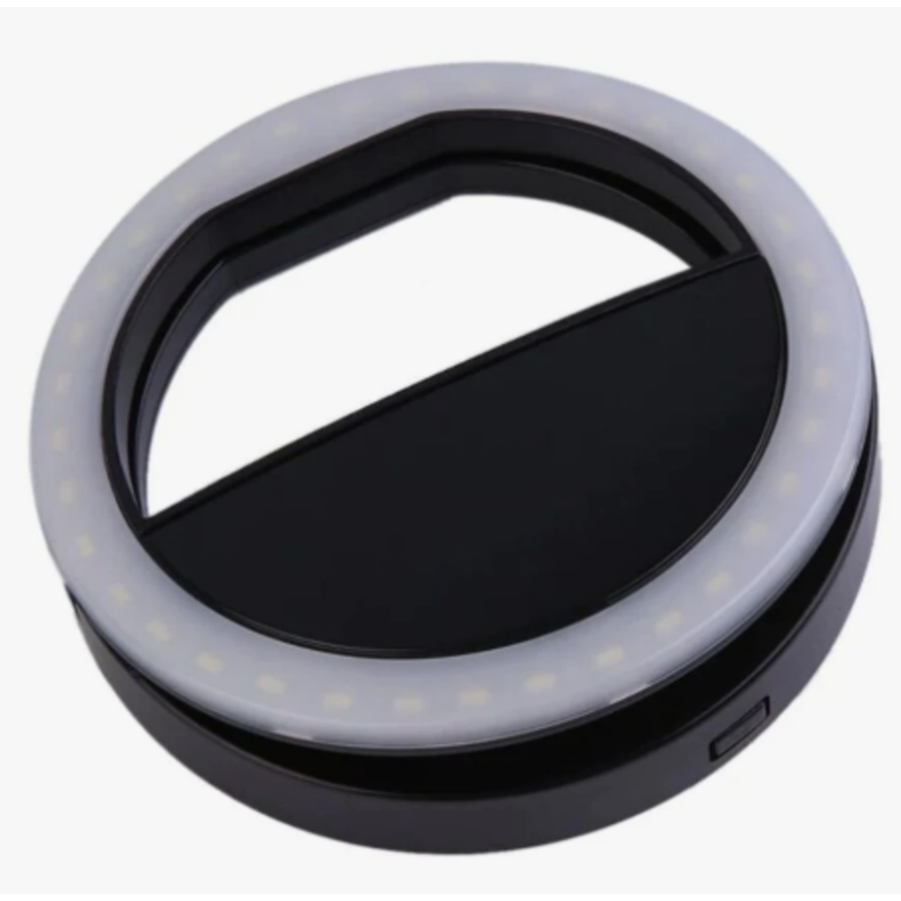 Mini Ring Light Celular para Tirar Fotos - PRETO