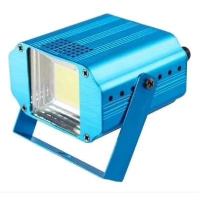 Mini Strobo De Led Iluminação Festas Dj Eventos