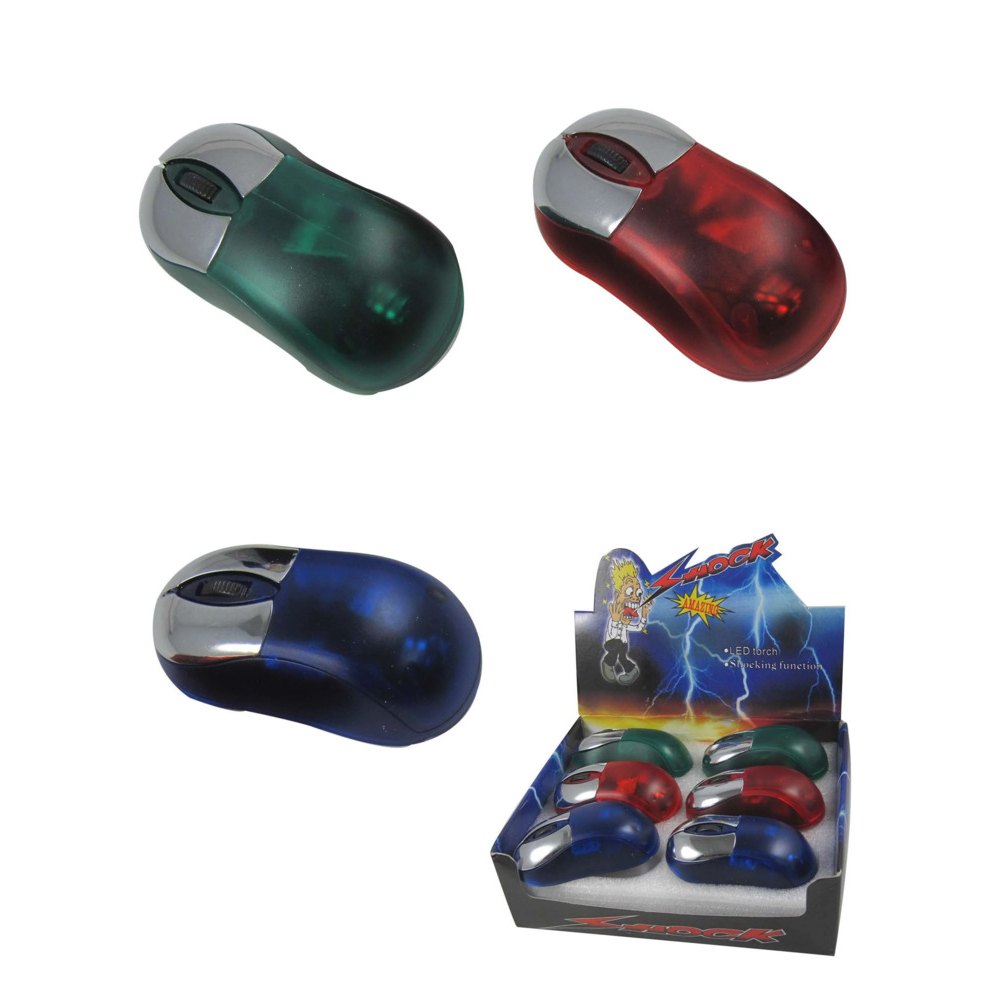 Mouse para Computador que da Shock - VERMELHO