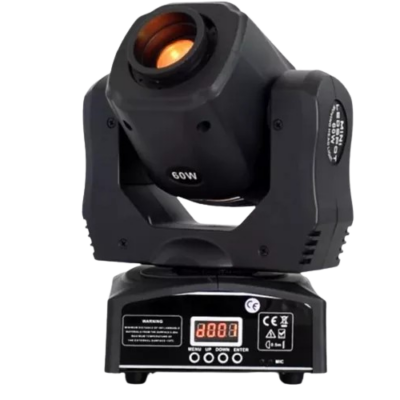 Moving Head Spot Led Osram 60w 8 Cores + 8 Desenhos Dmx Dj