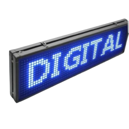 Painel de LED AZUL M70X40CM 110-220V