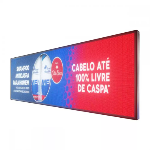 Painel de LED RGB P5 168X72CM 220V