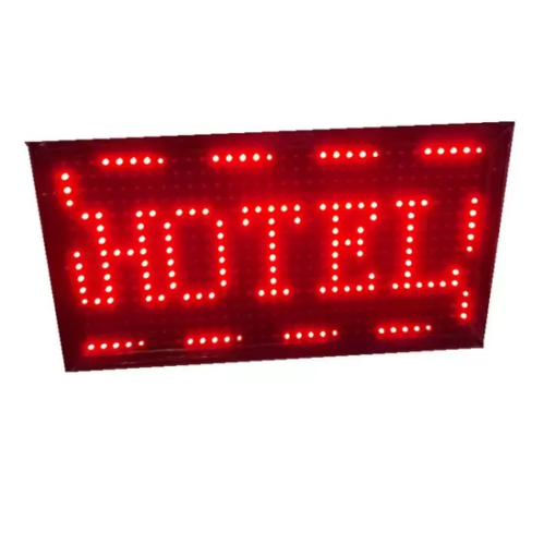 Painel de LED VERMELHO M70X40CM 110-220V