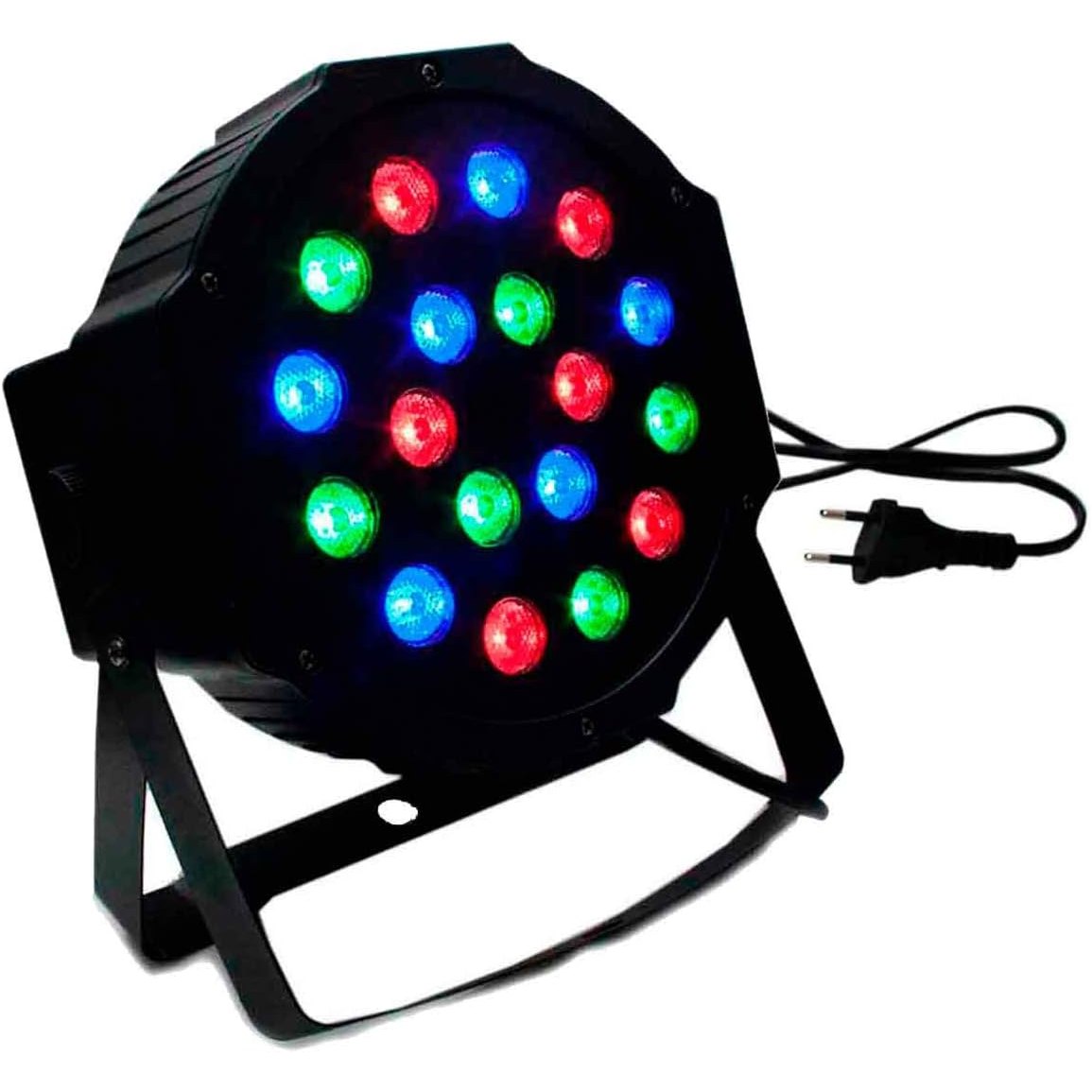 PAR LED RGB Bivolt DMX Strobo Digital 18W
