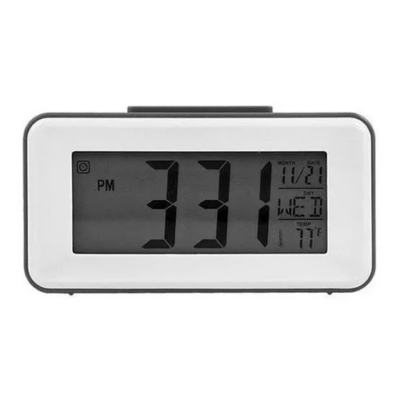 Relógio Digital de Mesa - BRANCO