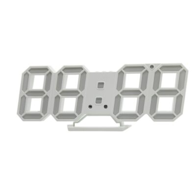 Relógio Digital de Mesa Digital - BRANCO