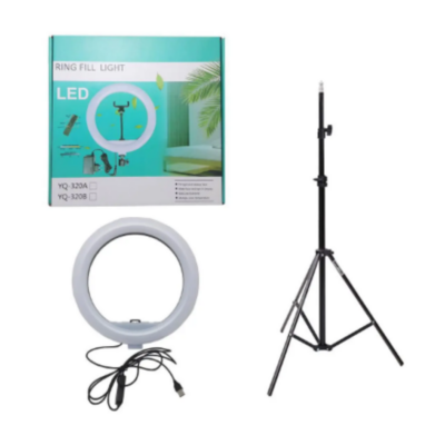 Ring Light 12" com tripé