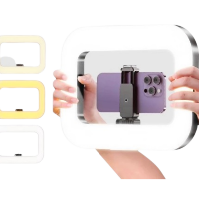 Suporte/Estabilizador de Celular com luz 5V 2A 3000-6500K