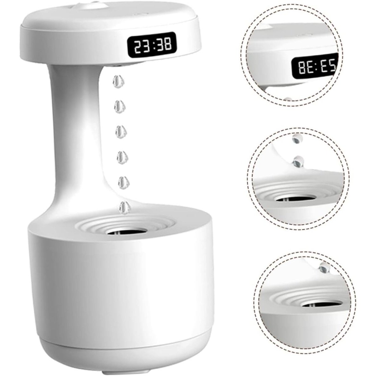 Umidificador/Difusor de ar para Casa 600ML|5W|5V - BRANCO