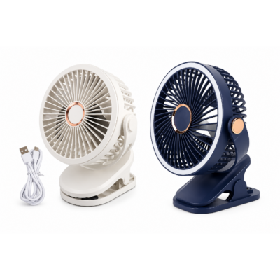 Ventilador de Clip 5W 5V USB Rotacional