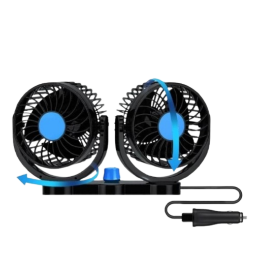 Ventilador DOUBLE Veicular para Painel