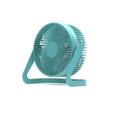 Ventilador Giratório de Mesa USB - AZUL ESCURO