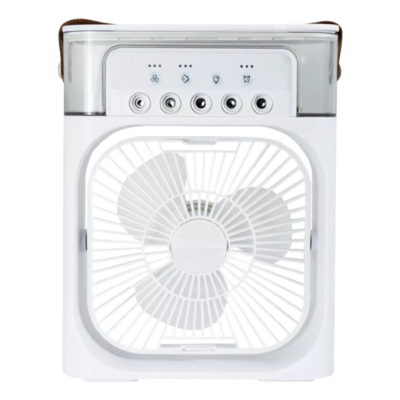 Ventilador Umidificador 7 Leds 5V - BRANCO